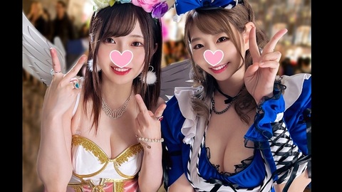 FC2PPV 3119224  素人 jav [2022 Halloween ♪] The Most Estrus Night Of The Year! In A Bustling City, Get A Boob Rabbit 