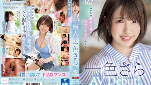 MIDV-572 Newcomer 20 years old Exclusive Sara Isshiki AV Debut! A beautiful girl who doesnt realize she has a very sensitive constitution 