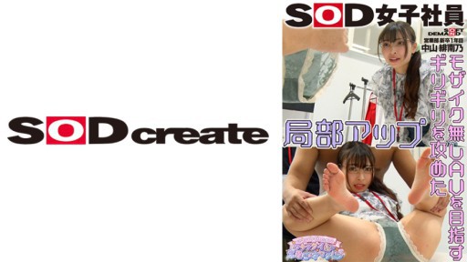 107SHYN-199 SOD female employee, aiming for the limit of mosaic, sexual harassment with vaginal thrusts and live changing, sales department, first year new graduate, Nakayama Hinano 