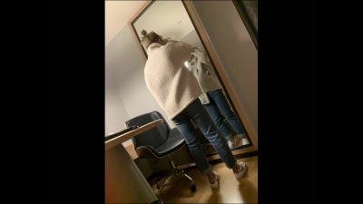 (Real cheating) Documentary of a well-behaved girl cheating on her boyfriend, (Shen Jing) 