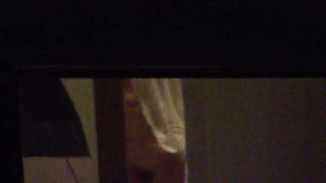 Secretly filming beautiful neighbor 