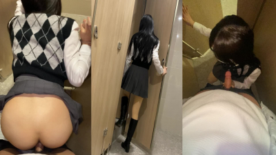 ⁣Really having sex with a JK colleague with the toilet door open. It’s not easy to create. Please support it by collecting it. 