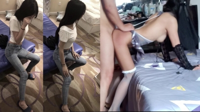 ⁣I let my boyfriend come in from behind while I was standing, and then I was fucked and spanked like crazy. 