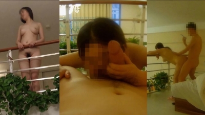 Big breasted girl in the attic, huge penis inserted, 91 is the most lewd 