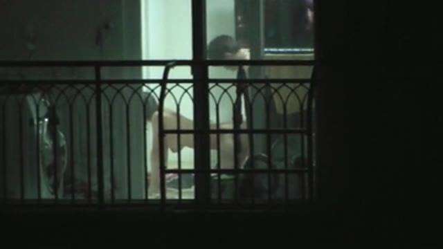 Secretly filming neighbors having sex 