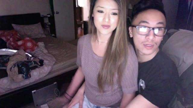 Daring couple takes selfie sex video at home 